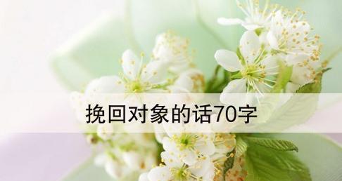 分手后的挽回话语（15句挽回心爱人的经典之语）